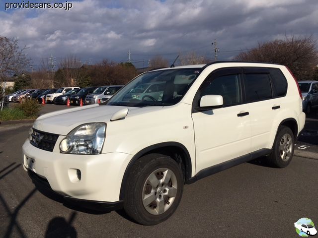 front of car NT31 - 2008 Nissan X-trail 20S 4WD - pearl-white